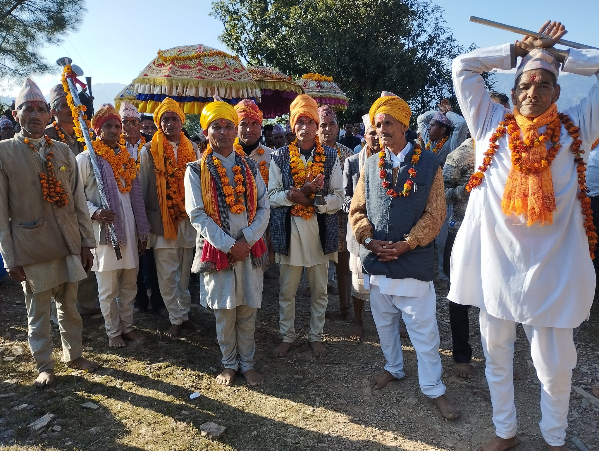 बैतडीको प्रसिद्ध महारुद्र मन्दिरमा जात्रा सुरु 